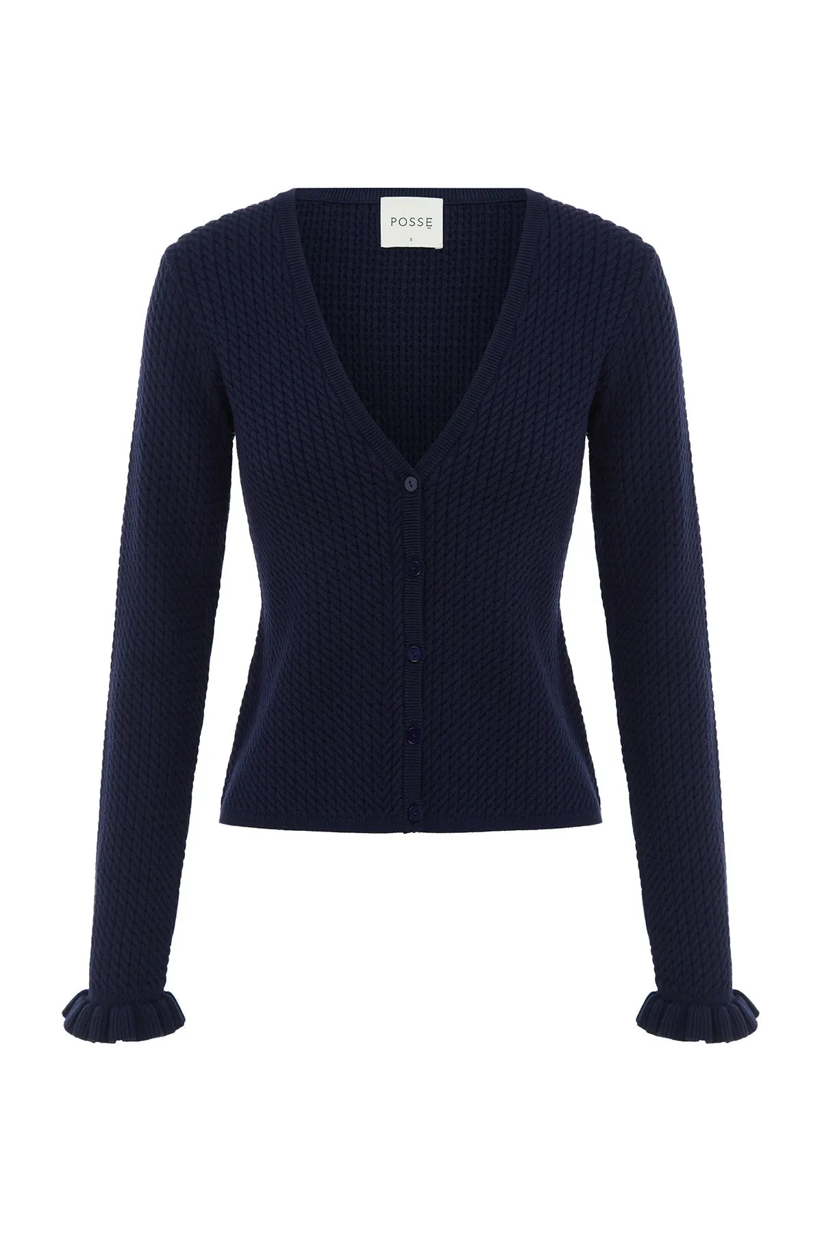 IRIS CARDIGAN - NAVY