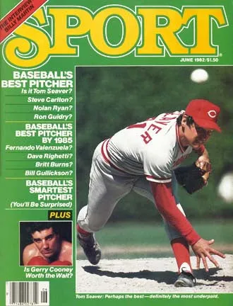 June 1982 Sport Cover (Tom Seaver, Cincinnati Reds)