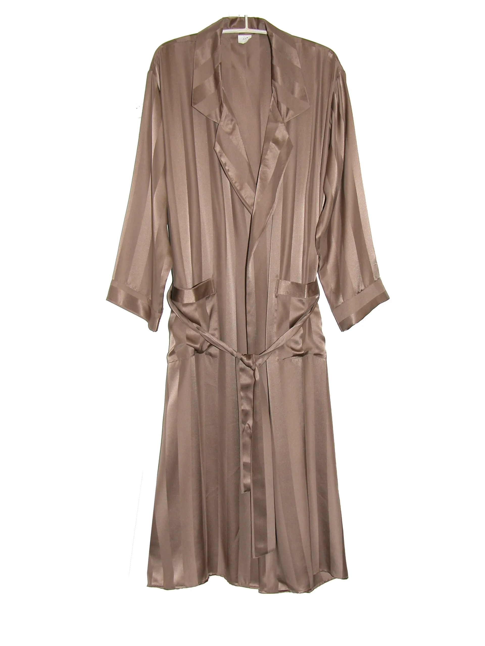 La Cera Long Silk Robe