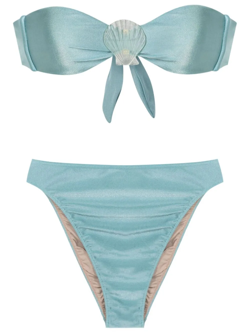 La Mer Seashell Strapless Bikini