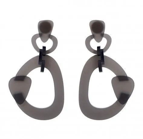 La Oscuridad Plexi Earrings