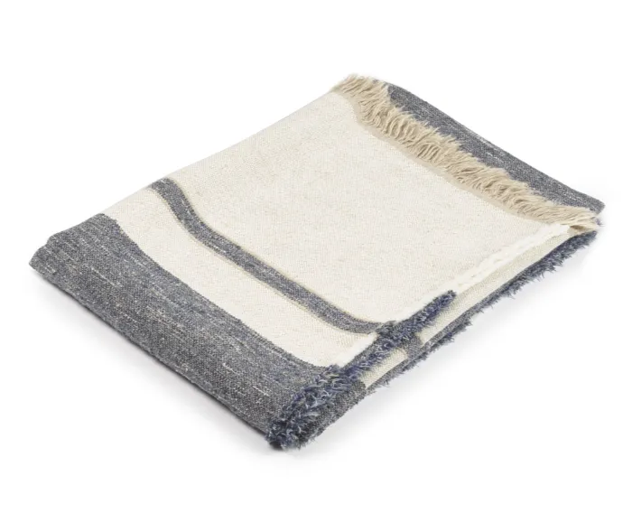 Libeco North Sea Stripe Throw