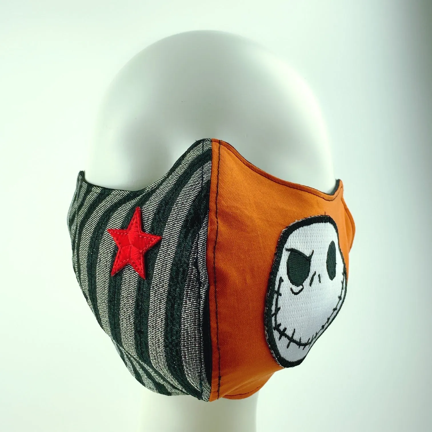 Mask 4 Protect The Nightmare Before Christmas Jack Skellington Face Mask