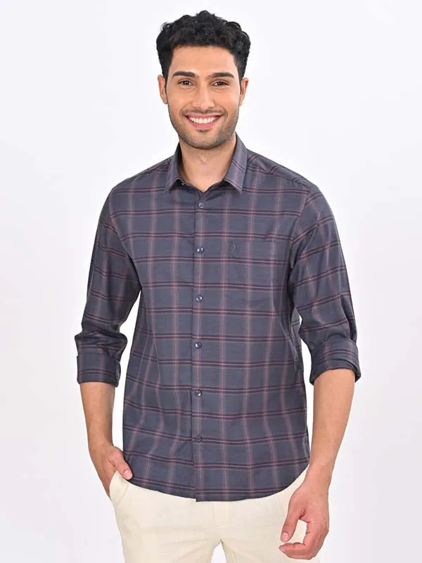 Men Checked Full Sleeve Cotton Shirt