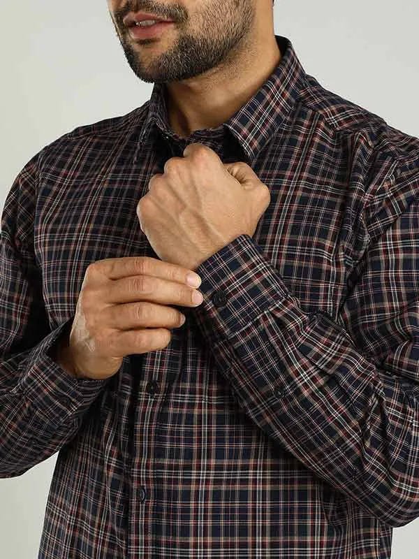 Men Checked Full Sleeve Cotton Shirt