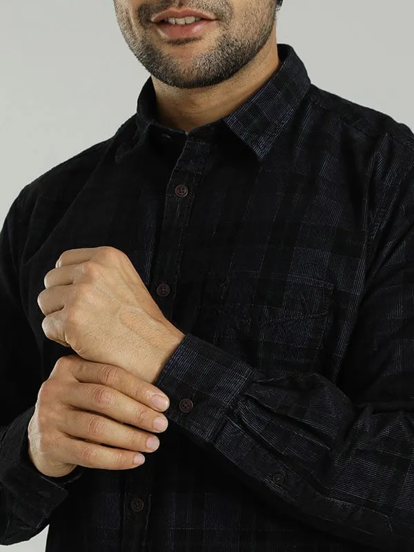 Men Checked Full Sleeve Cotton Shirt