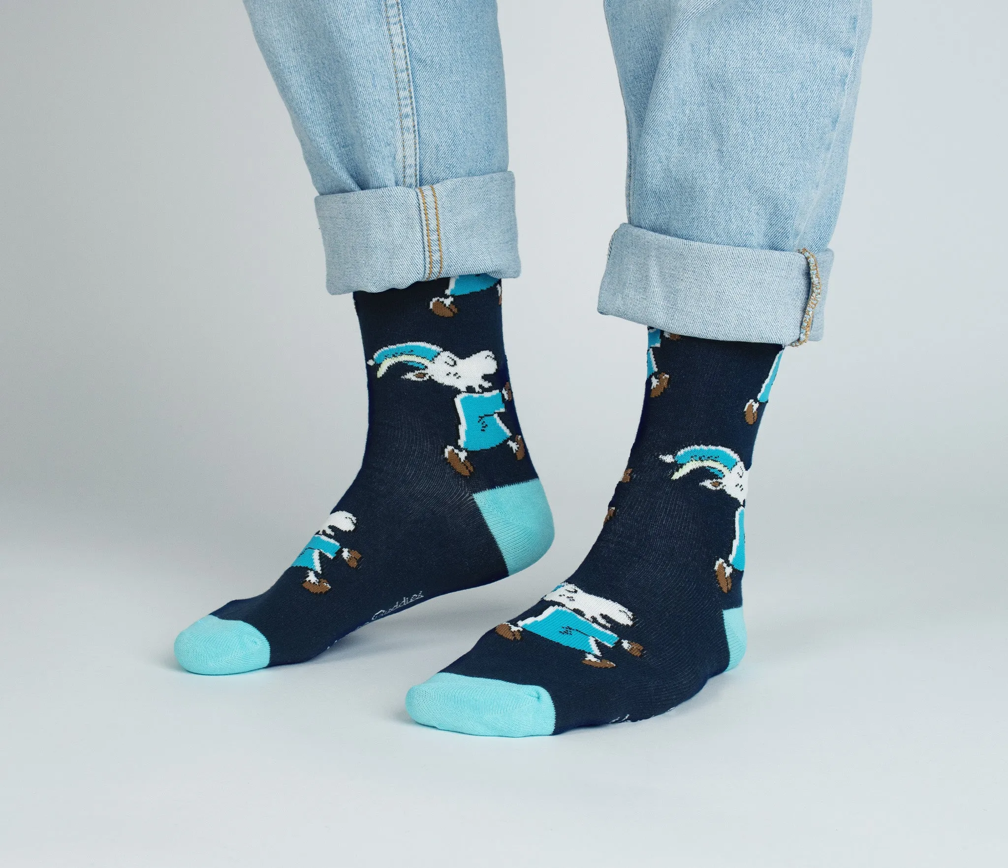 Mr. Clutterbuck Men Socks - Blue