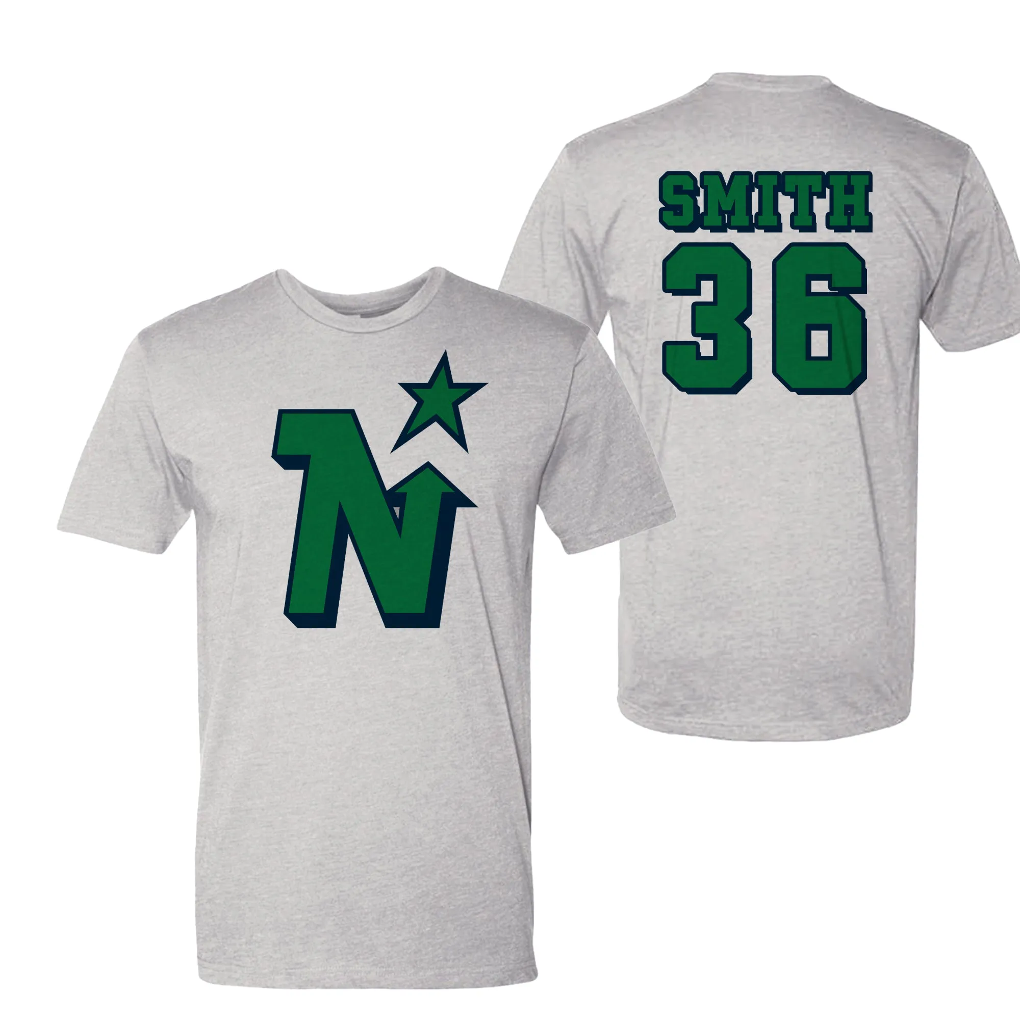 MUSKOKA NORTH STARS Logo - Personalized TSHIRT Youth & Adult