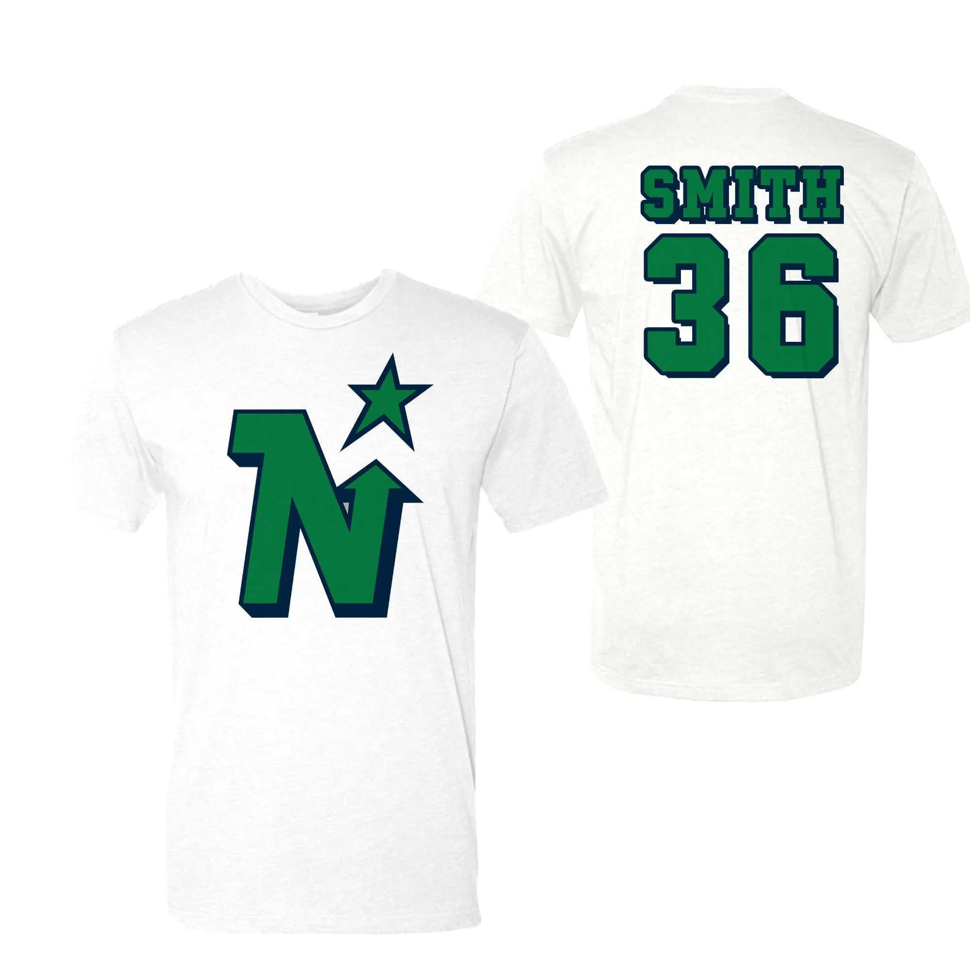 MUSKOKA NORTH STARS Logo - Personalized TSHIRT Youth & Adult