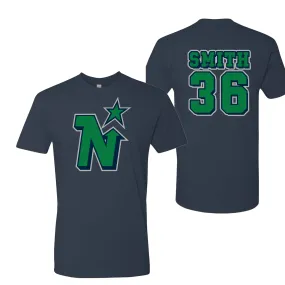 MUSKOKA NORTH STARS Logo - Personalized TSHIRT Youth & Adult