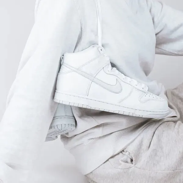 Nike Dunk High Pure Platinum