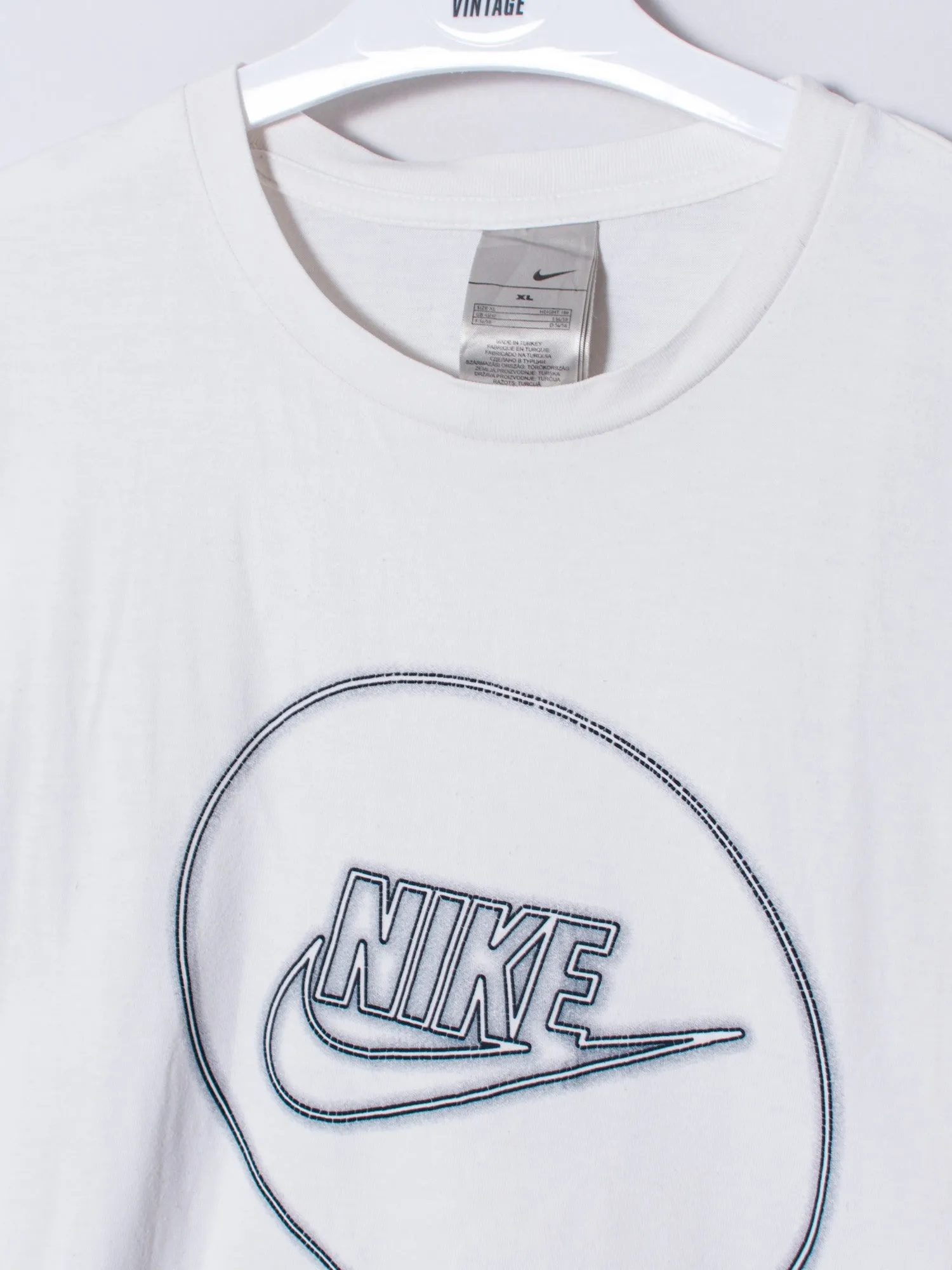 Nike Retro White Cotton Tee