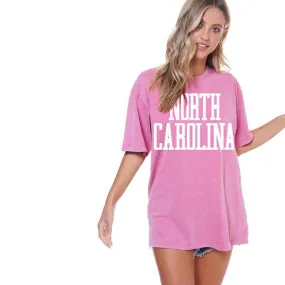 North Carolina Oversized Short Sleeve T-Shirt