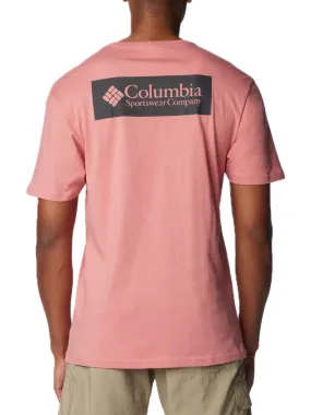 North Cascades Short Sleeve Tee - Pink Agave