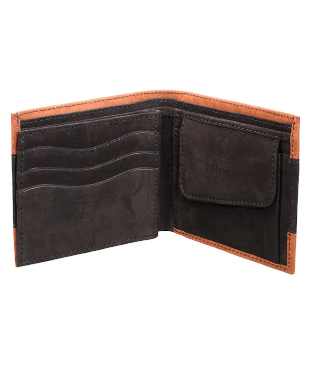 Nubuck Dual Edge Wallet For Men