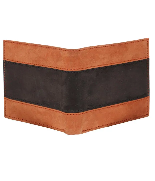 Nubuck Dual Edge Wallet For Men