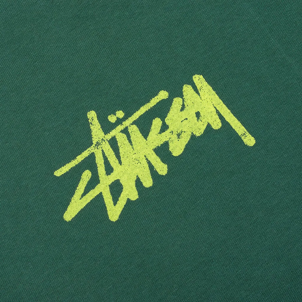 Old Phone Pigment Dyed Tee - Forest