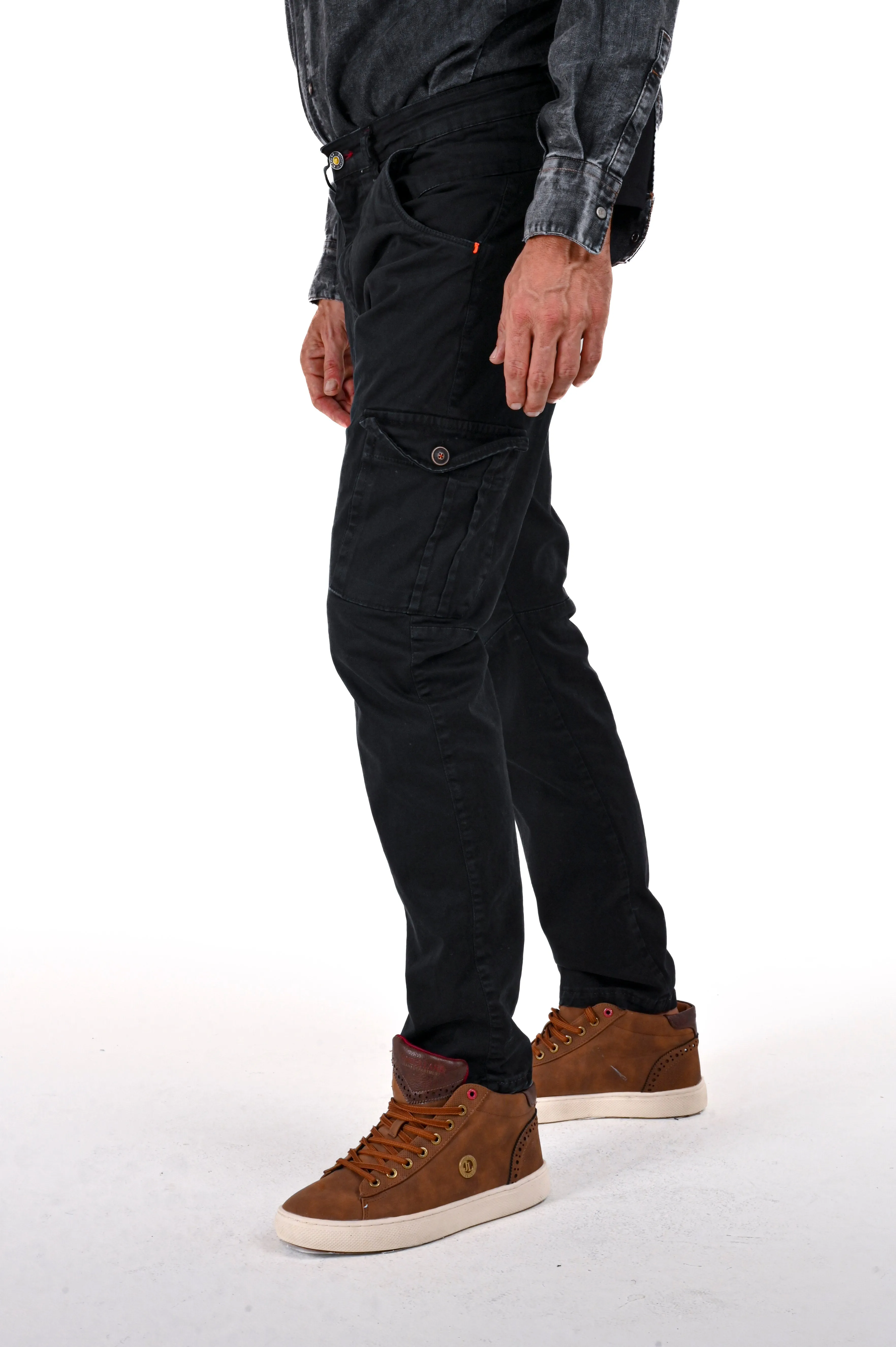 Pantaloni in cotone slim Cezanne Old FW23/24