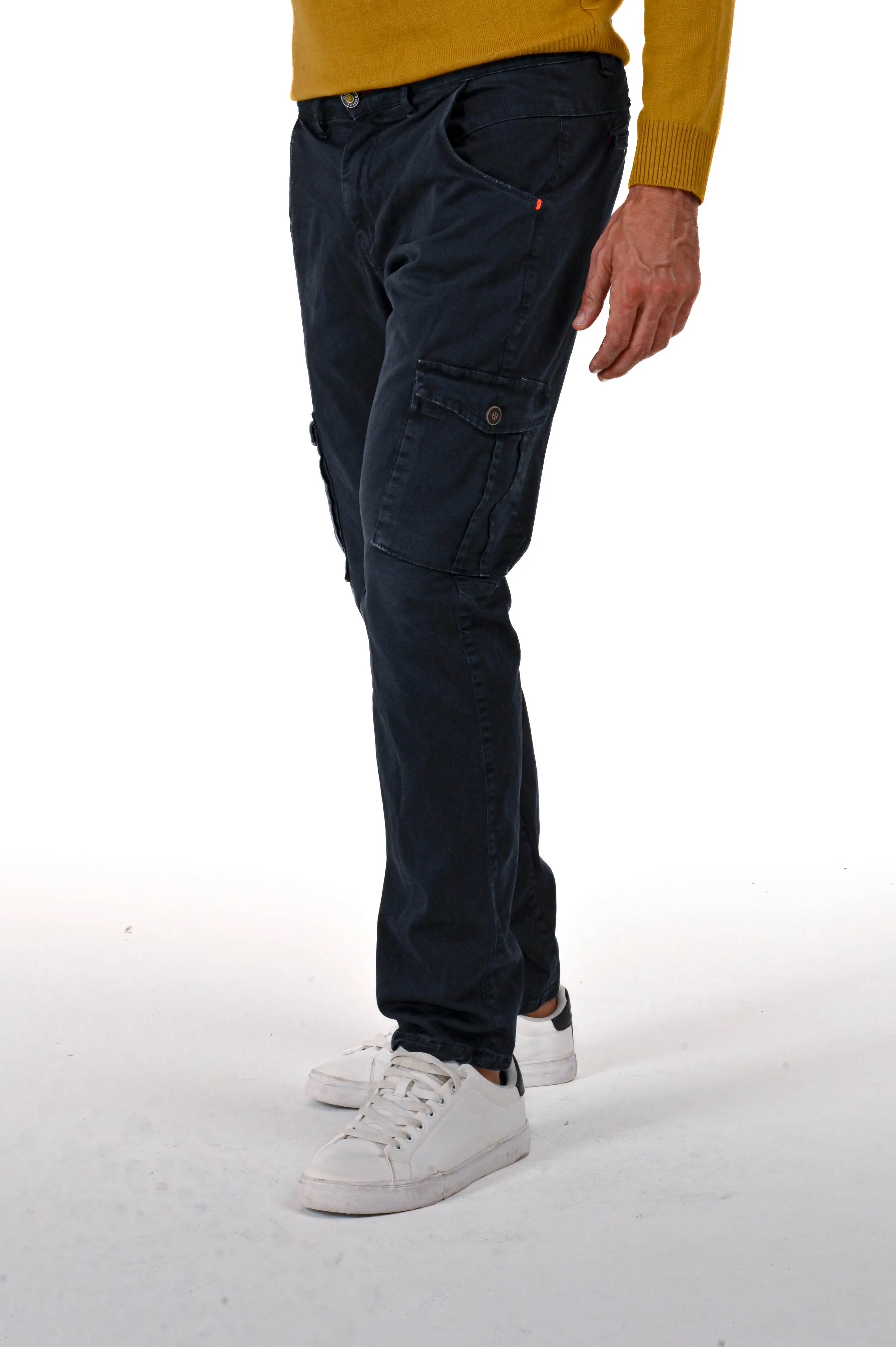 Pantaloni in cotone slim Cezanne Old FW23/24