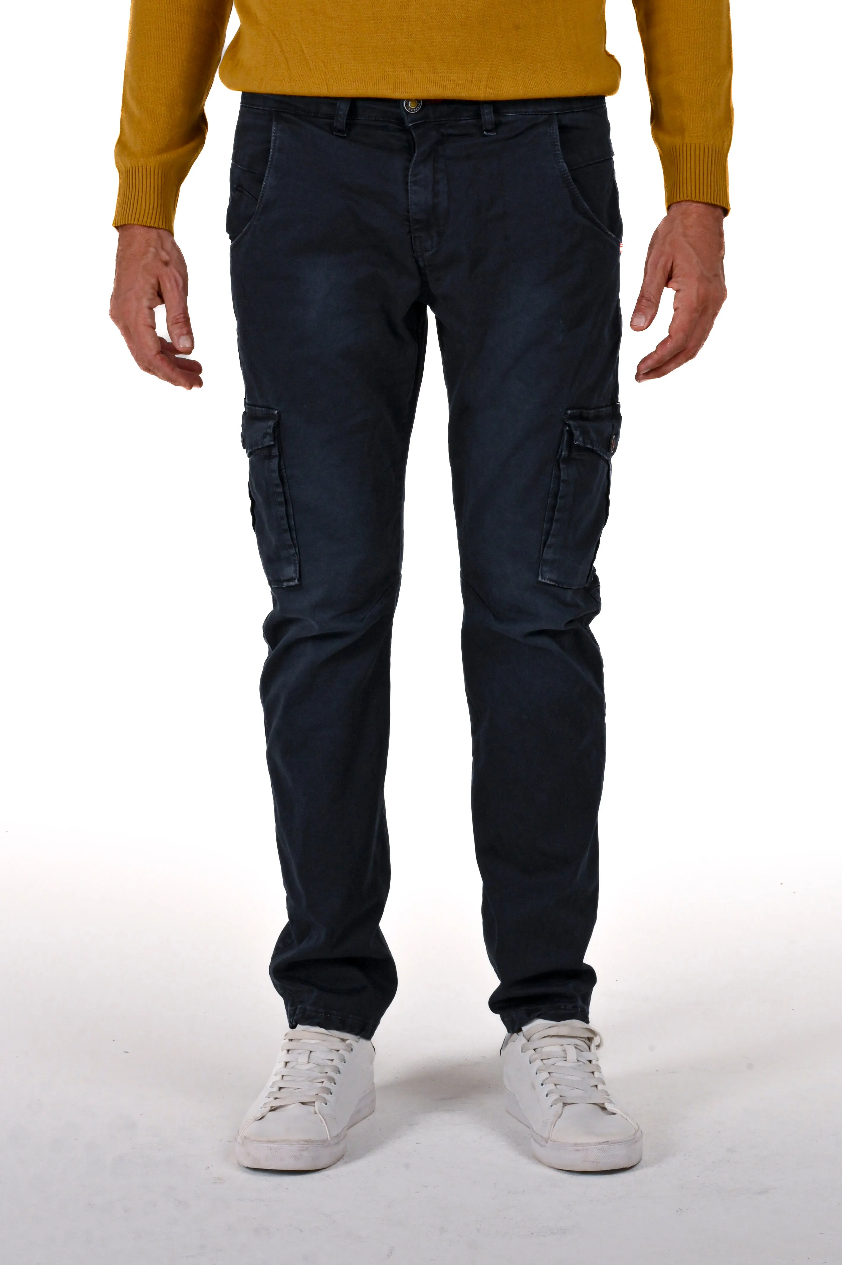 Pantaloni in cotone slim Cezanne Old FW23/24