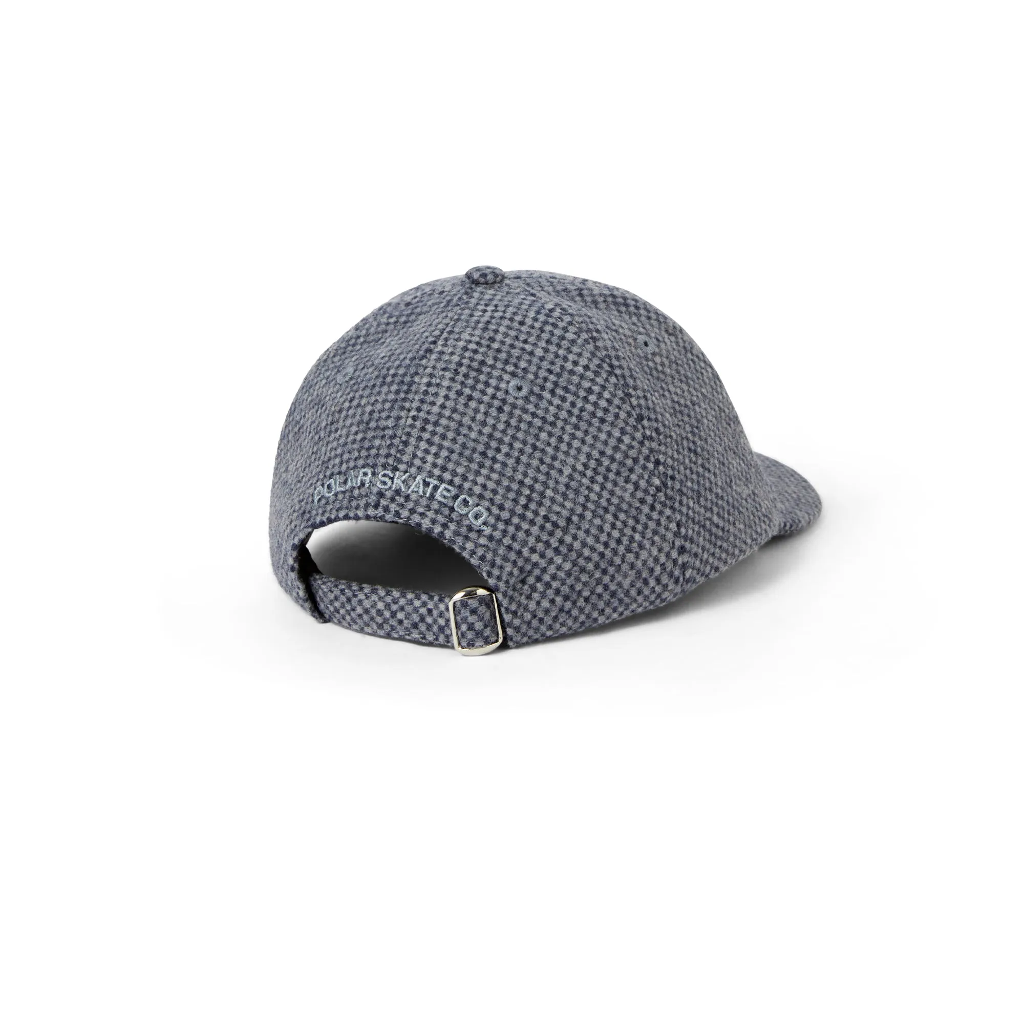 Polar Skate Co. Tom Cap Wool Blue Check