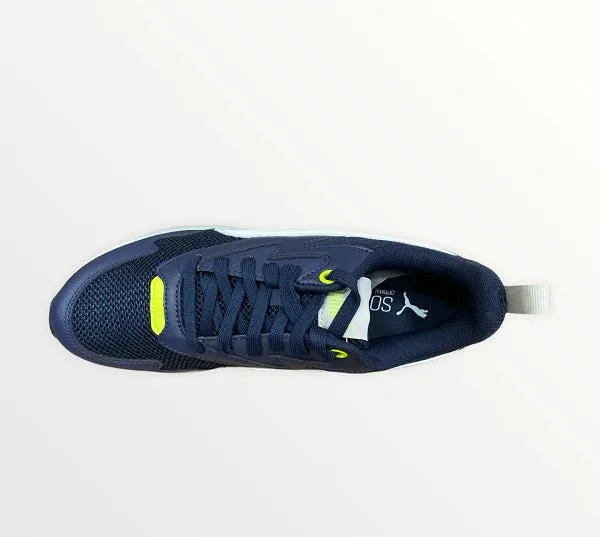 Puma boy's sneakers shoe X-Ray Lite 374393 21 blue white yellow