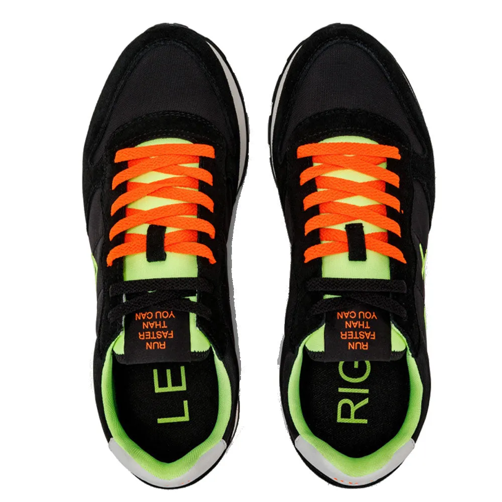 Scarpe Uomo Sun68 Sneakers Tom Fluo Nero - Z34102