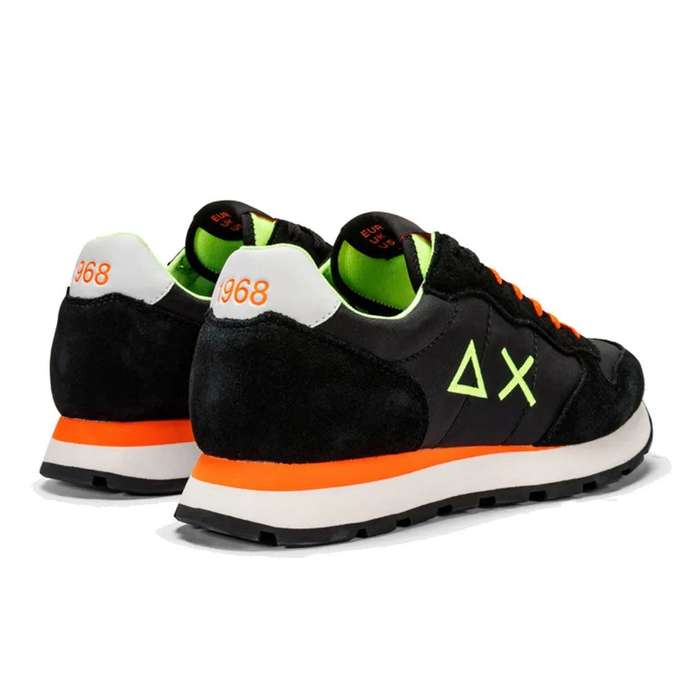 Scarpe Uomo Sun68 Sneakers Tom Fluo Nero - Z34102