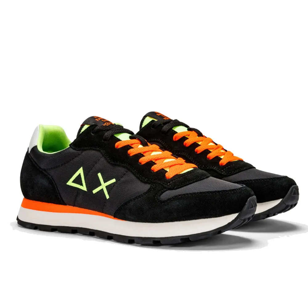 Scarpe Uomo Sun68 Sneakers Tom Fluo Nero - Z34102