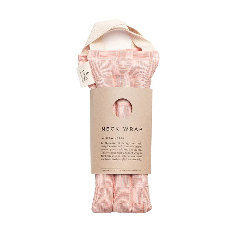 SLOW NORTH | Pink Pampas Neck Wrap