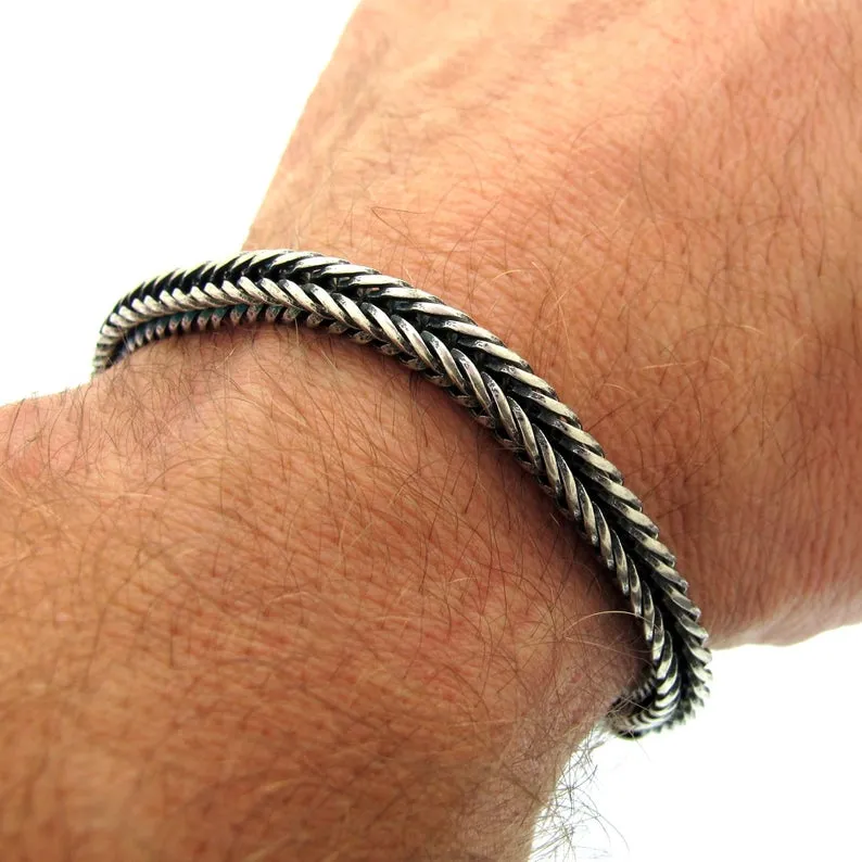 Stainless Steel Chain Bracelet for Men