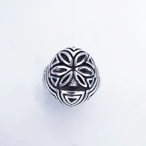 Statement ring FLOWER FACE