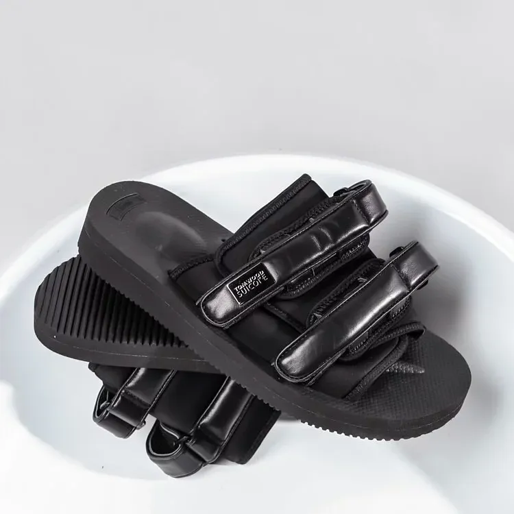 SUICOKE MOTO x TOM WOOD OG-056VTW Black Leather [SK056VTWBK]