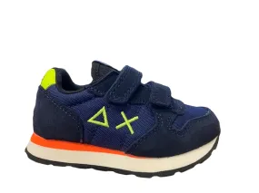 Sun68 baby sneakers Tom Fluo Z42302B 07 navy blue