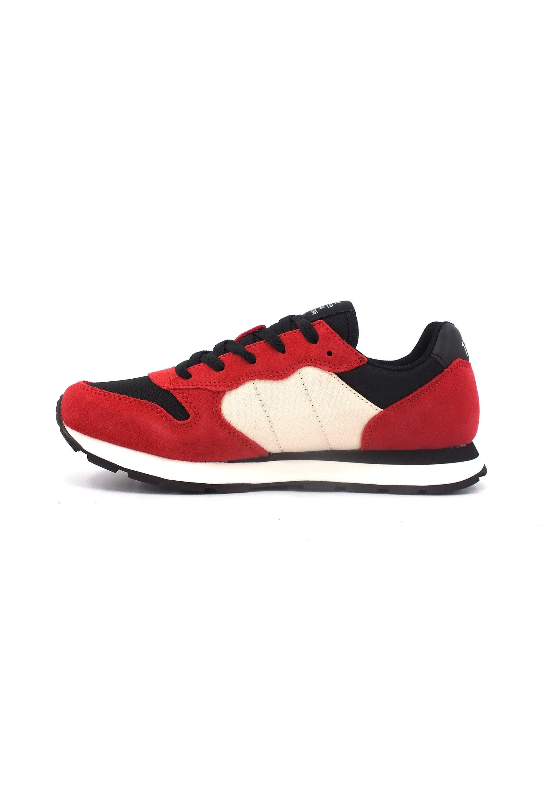 SUN68 Boy's Tom Color Sneaker Bimbo Rosso Z43307T