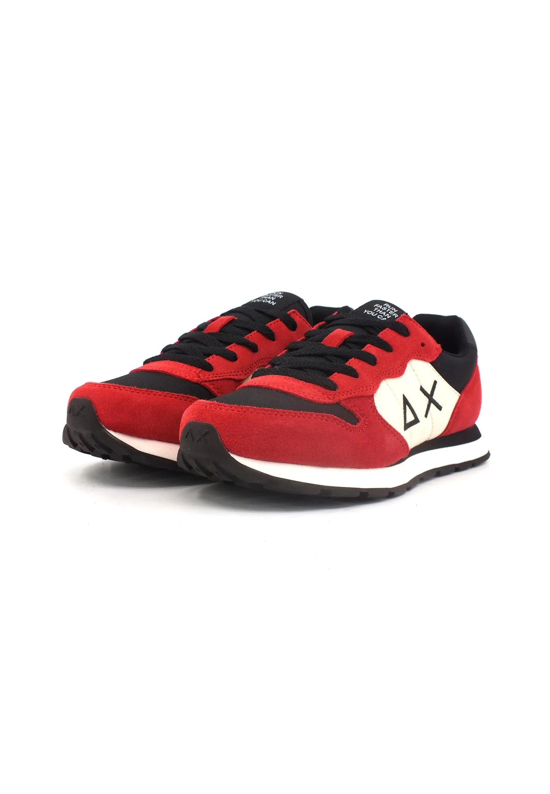 SUN68 Boy's Tom Color Sneaker Bimbo Rosso Z43307T