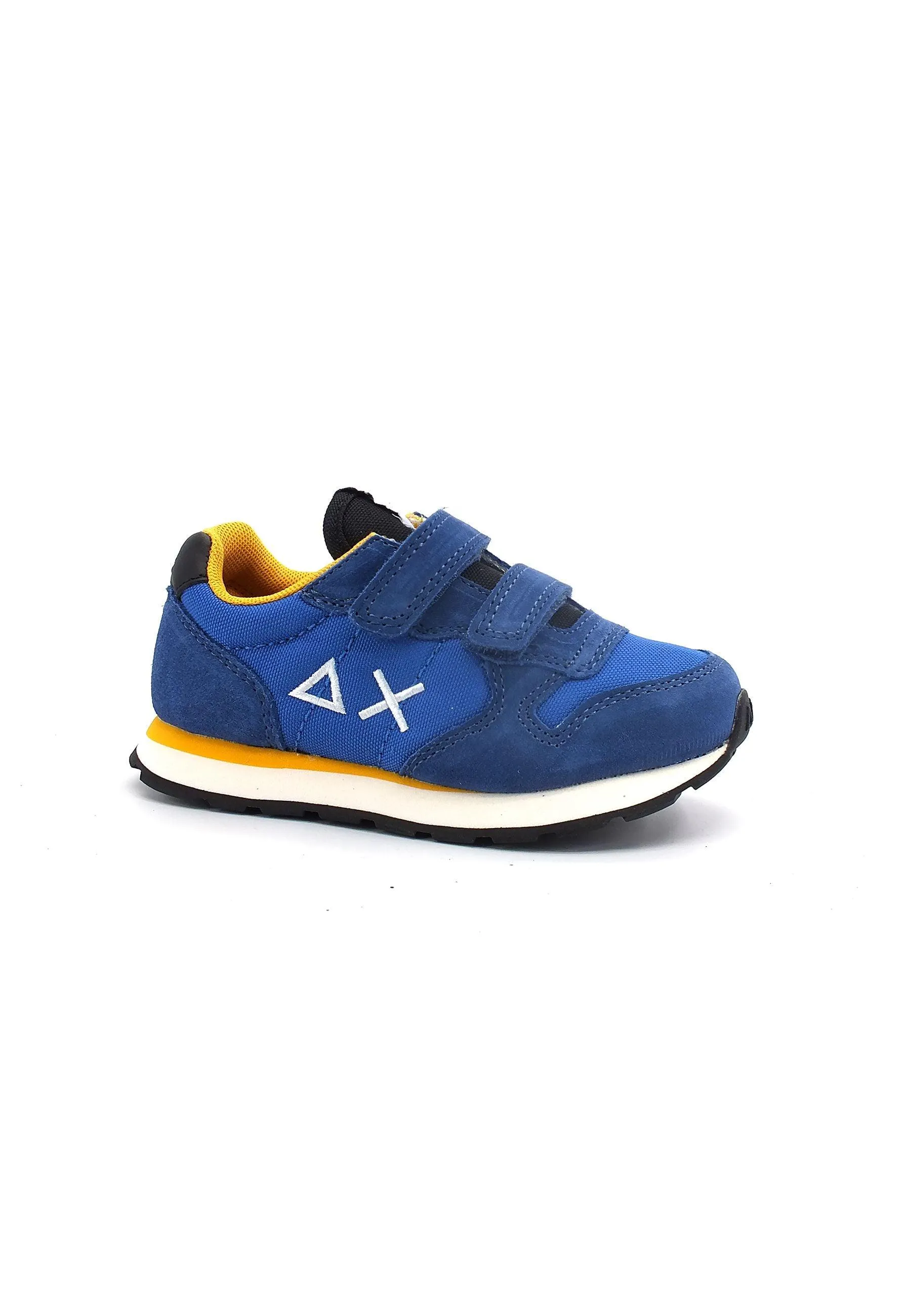 SUN68 Boy's Tom Solid Sneaker Bimbo Blu Royal Z42301B