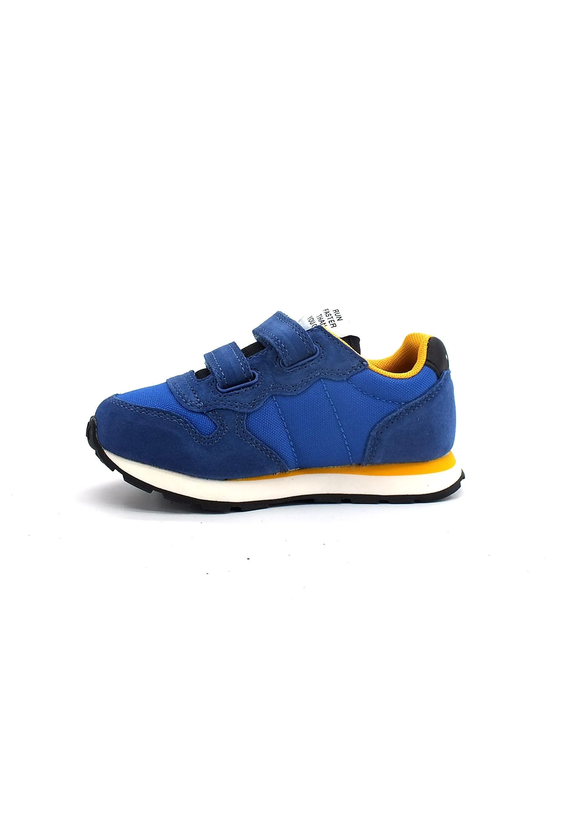 SUN68 Boy's Tom Solid Sneaker Bimbo Blu Royal Z42301B