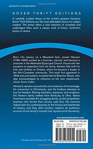 The Life of Josiah Henson: An Inspiration for Harriet Beecher Stowe's Uncle Tom