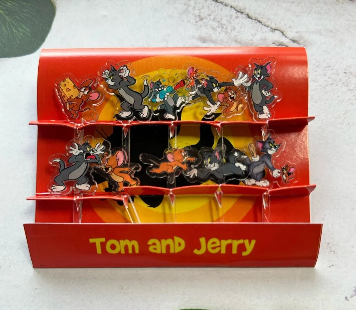 Tom & Jerry Acrylic Food Picks