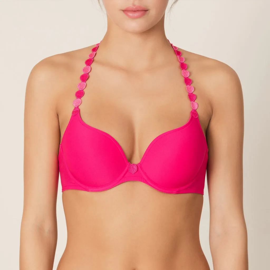 Tom Heart Shape Bra | Electric Pink