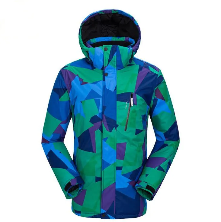 VECTOR Colorful Snowboard Jacket for Men