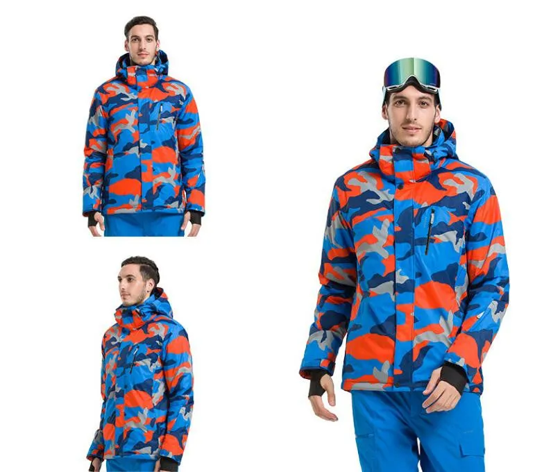 VECTOR Colorful Snowboard Jacket for Men